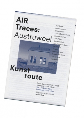 Map of AIR Kunst route Astruweel 2014